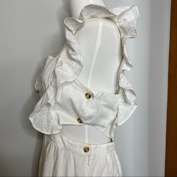 Madewell Eyelet Dress with Cut Out Detail - Picture 5 of 11